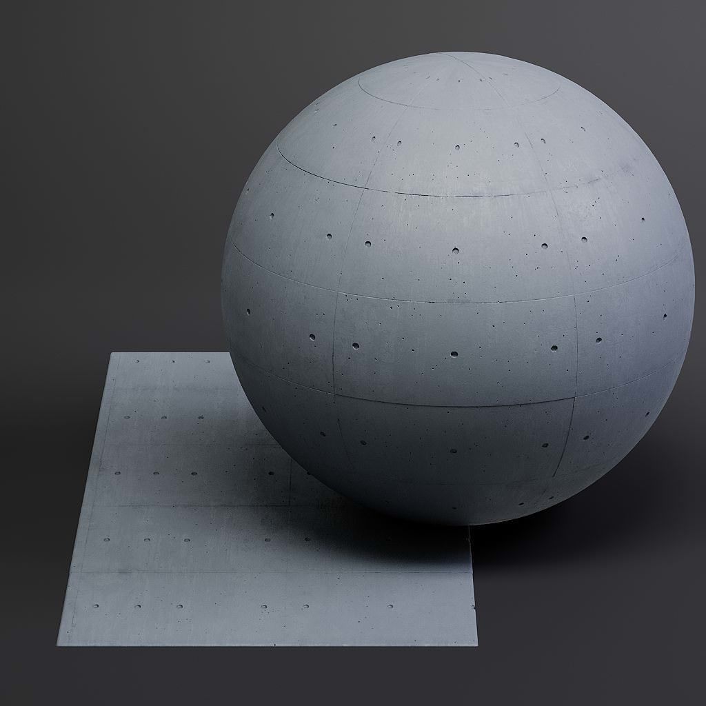 Concrete vol10 Structured 8K Seamless PBR Materials  Texture_23