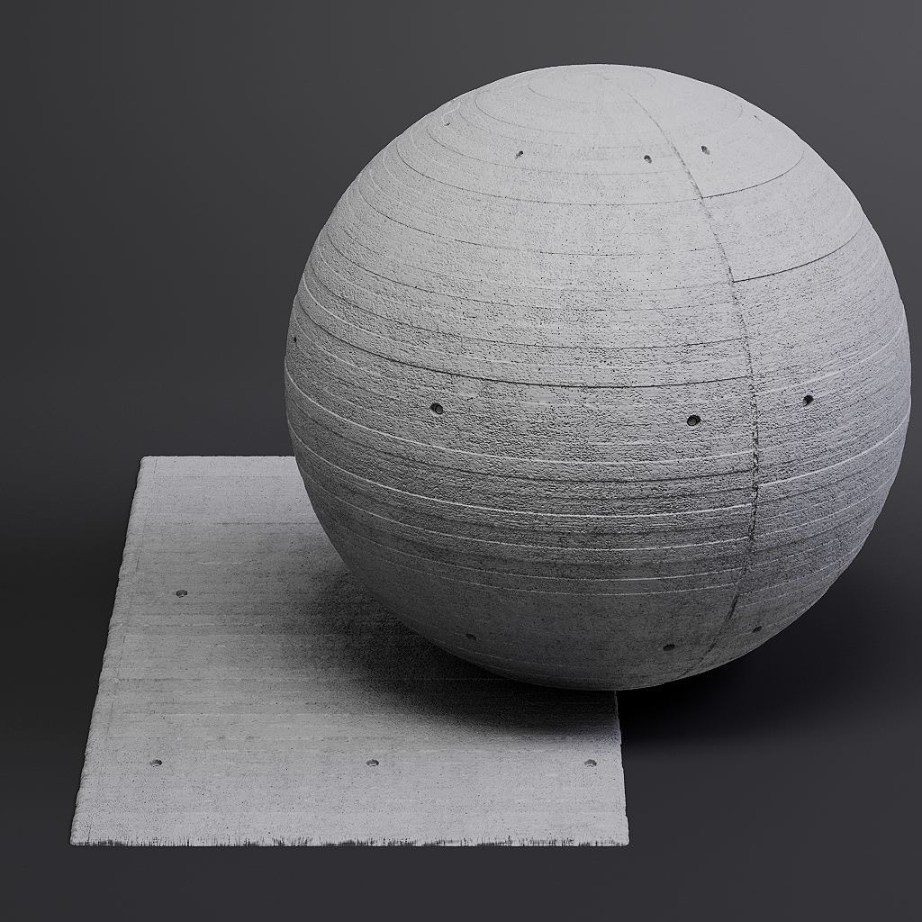 Concrete vol10 Structured 8K Seamless PBR Materials  Texture_25