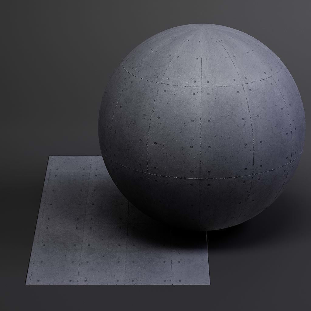 Concrete vol10 Structured 8K Seamless PBR Materials  Texture_15