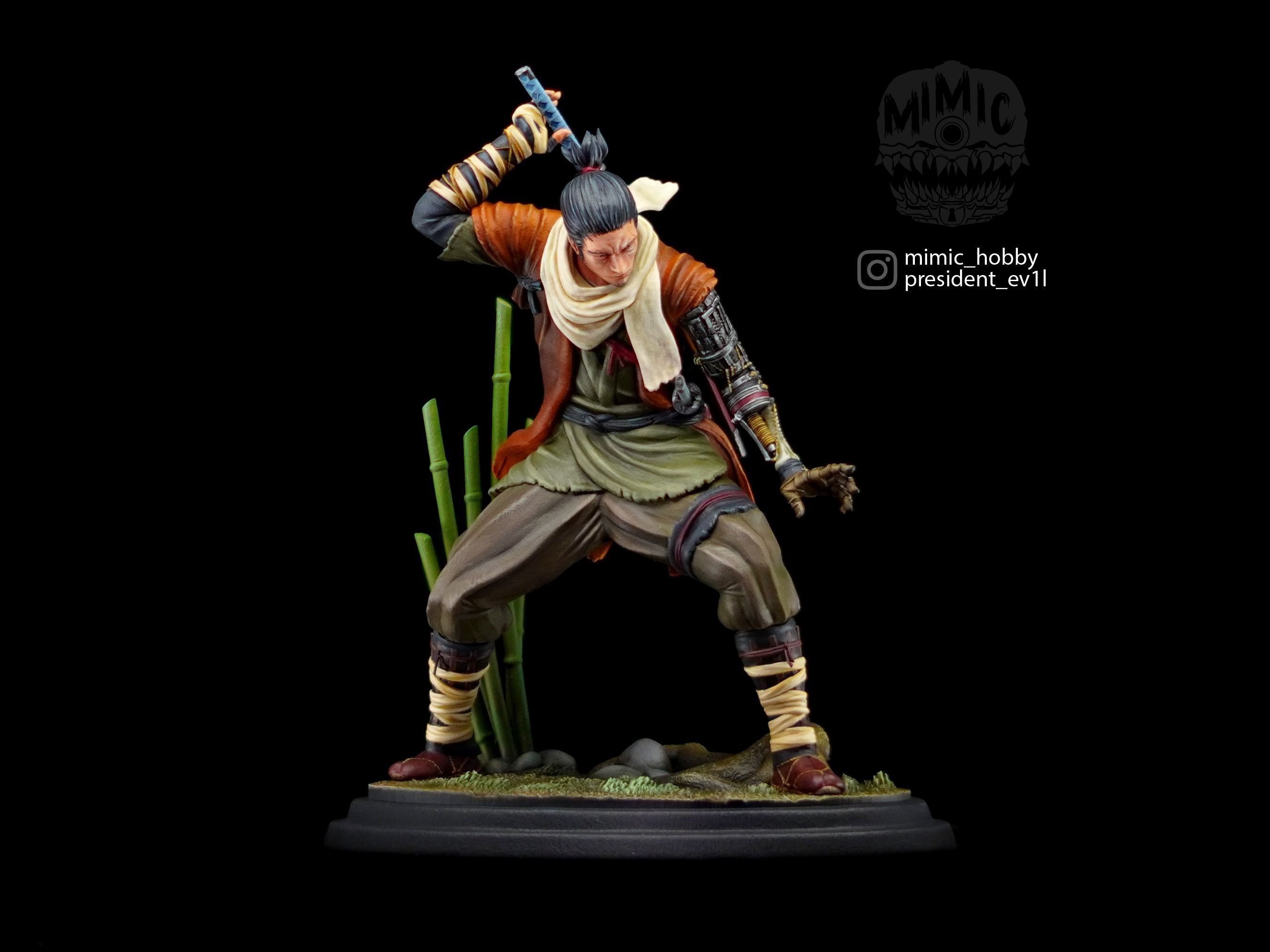 Sekiro 3D print model_15