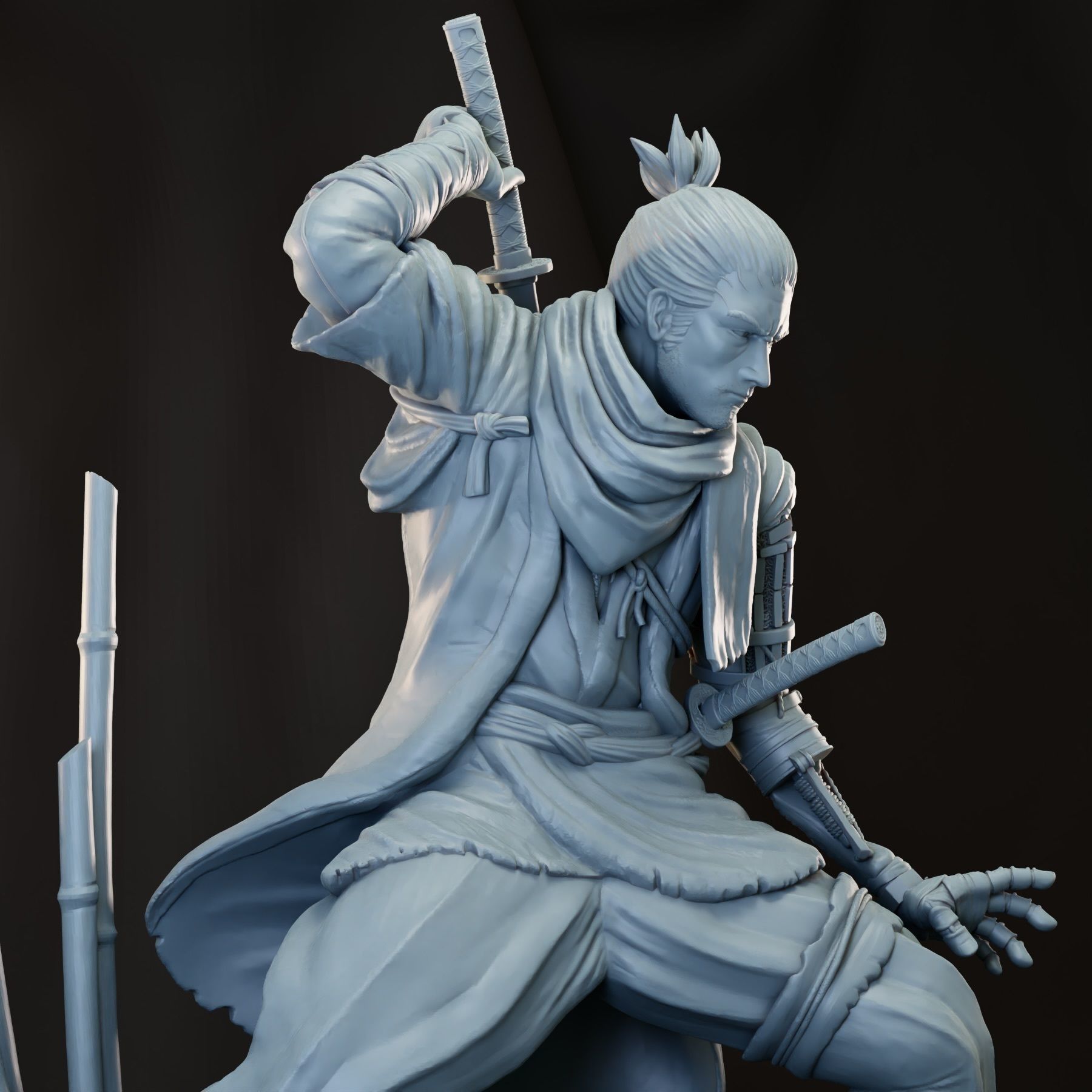 Sekiro 3D print model_1