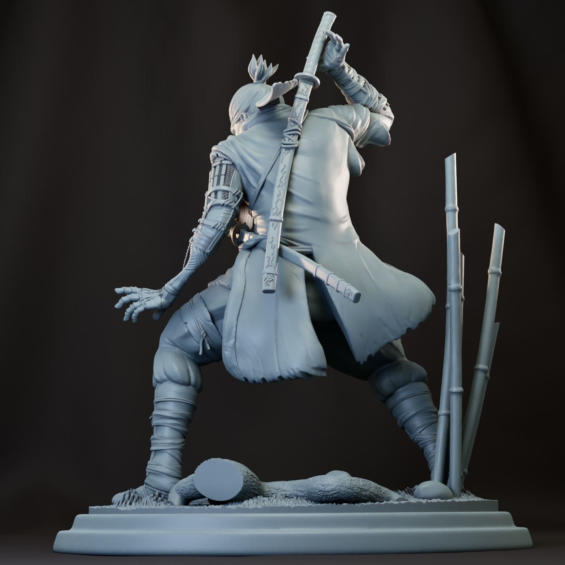 Sekiro 3D print model_4