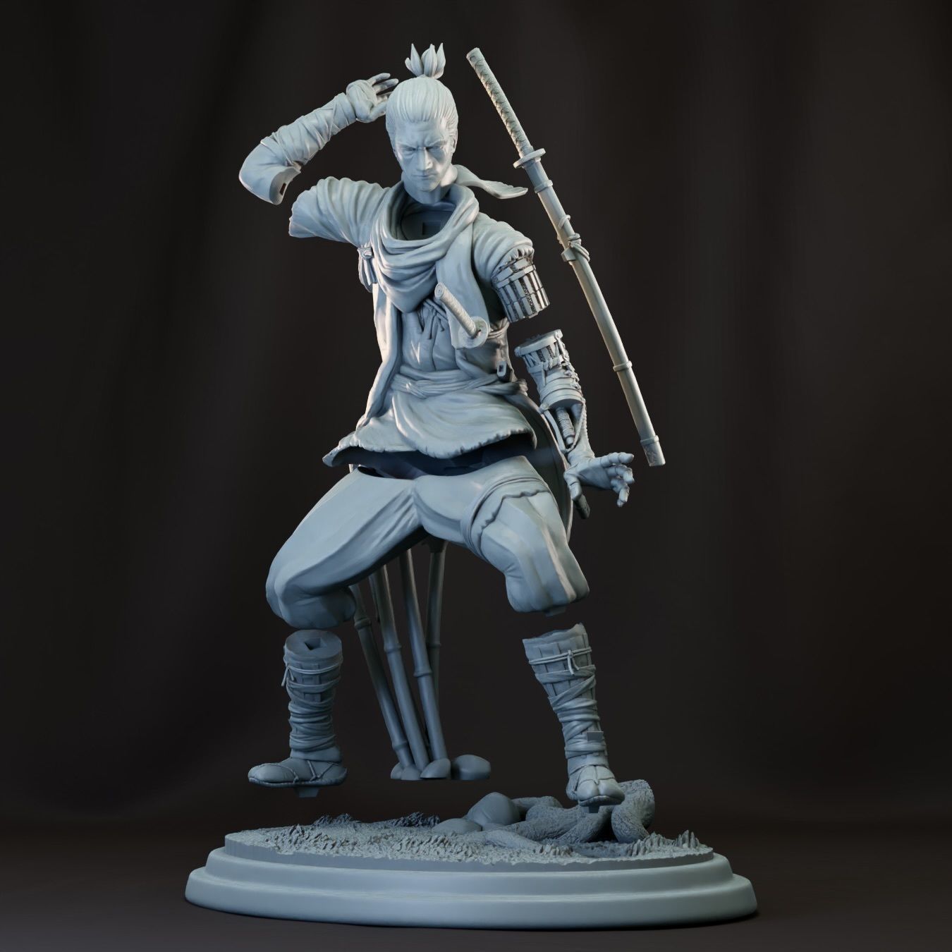 Sekiro 3D print model_7