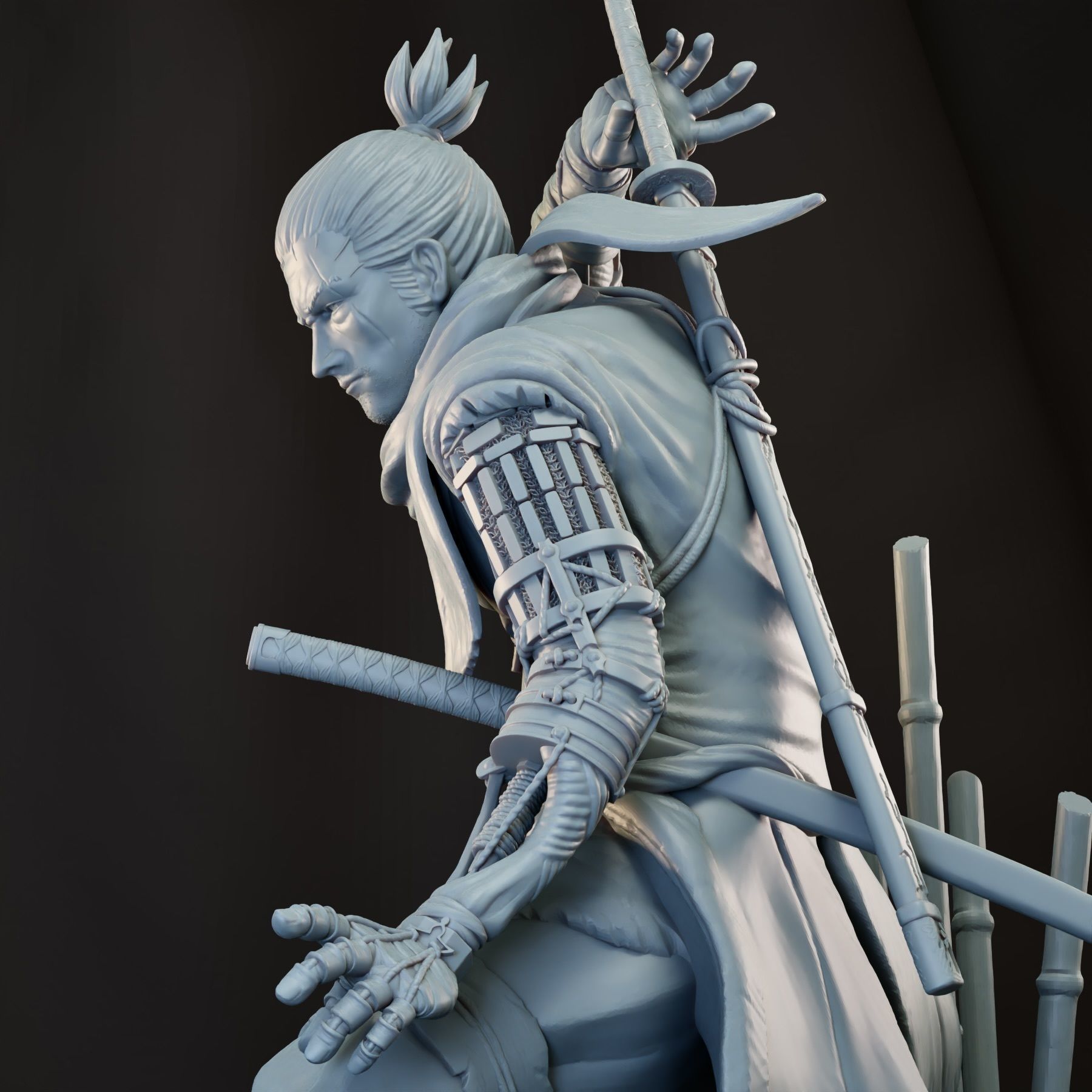 Sekiro 3D print model_2