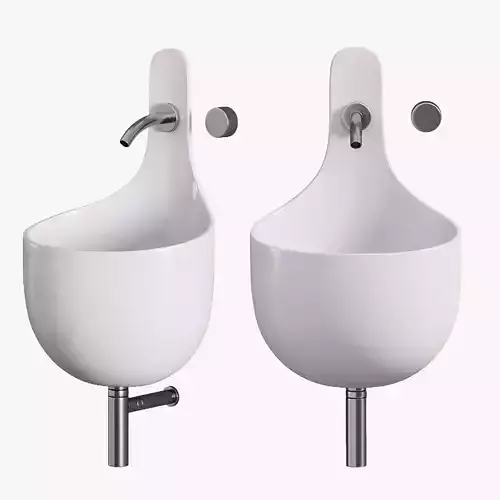 Sink Otre Falper Low-poly 3D model