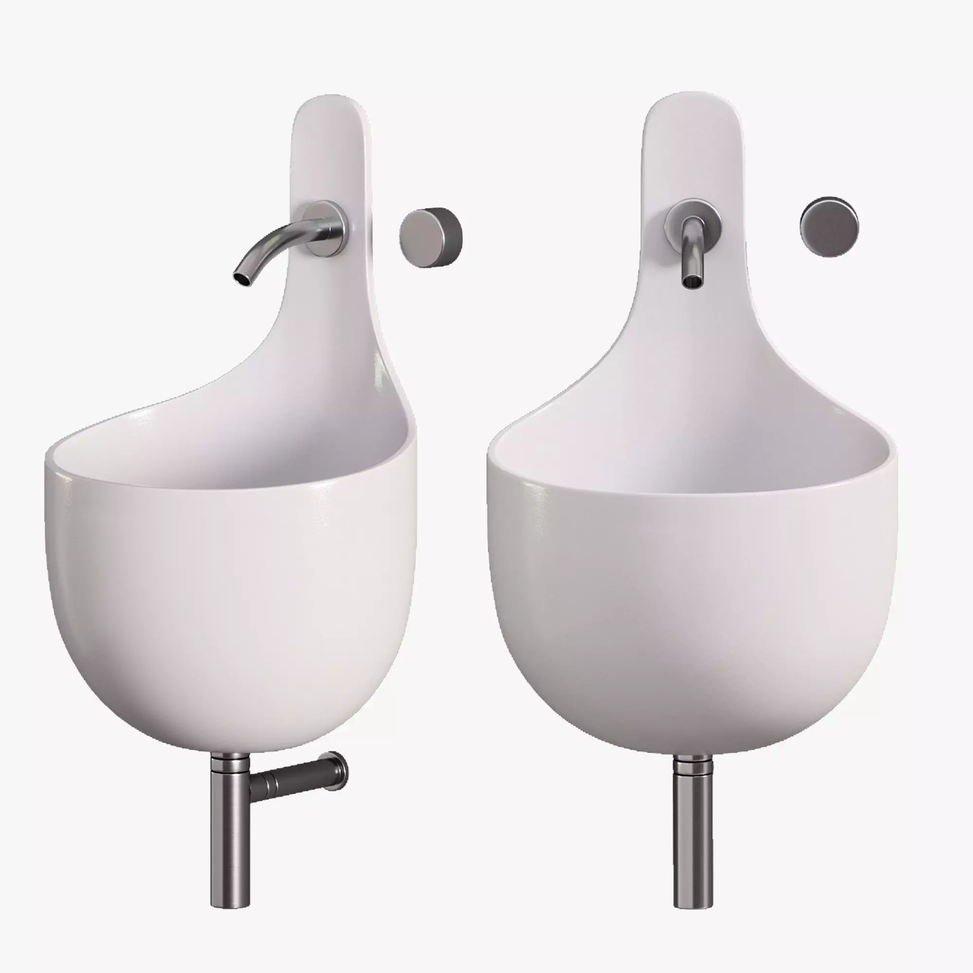 Sink Otre Falper Low-poly 3D model