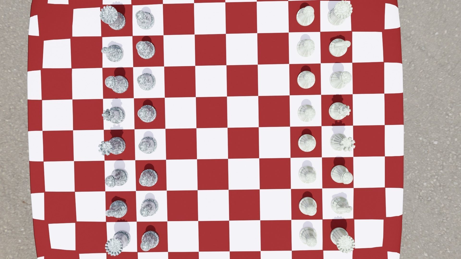 Chess set Free 3D print model_4