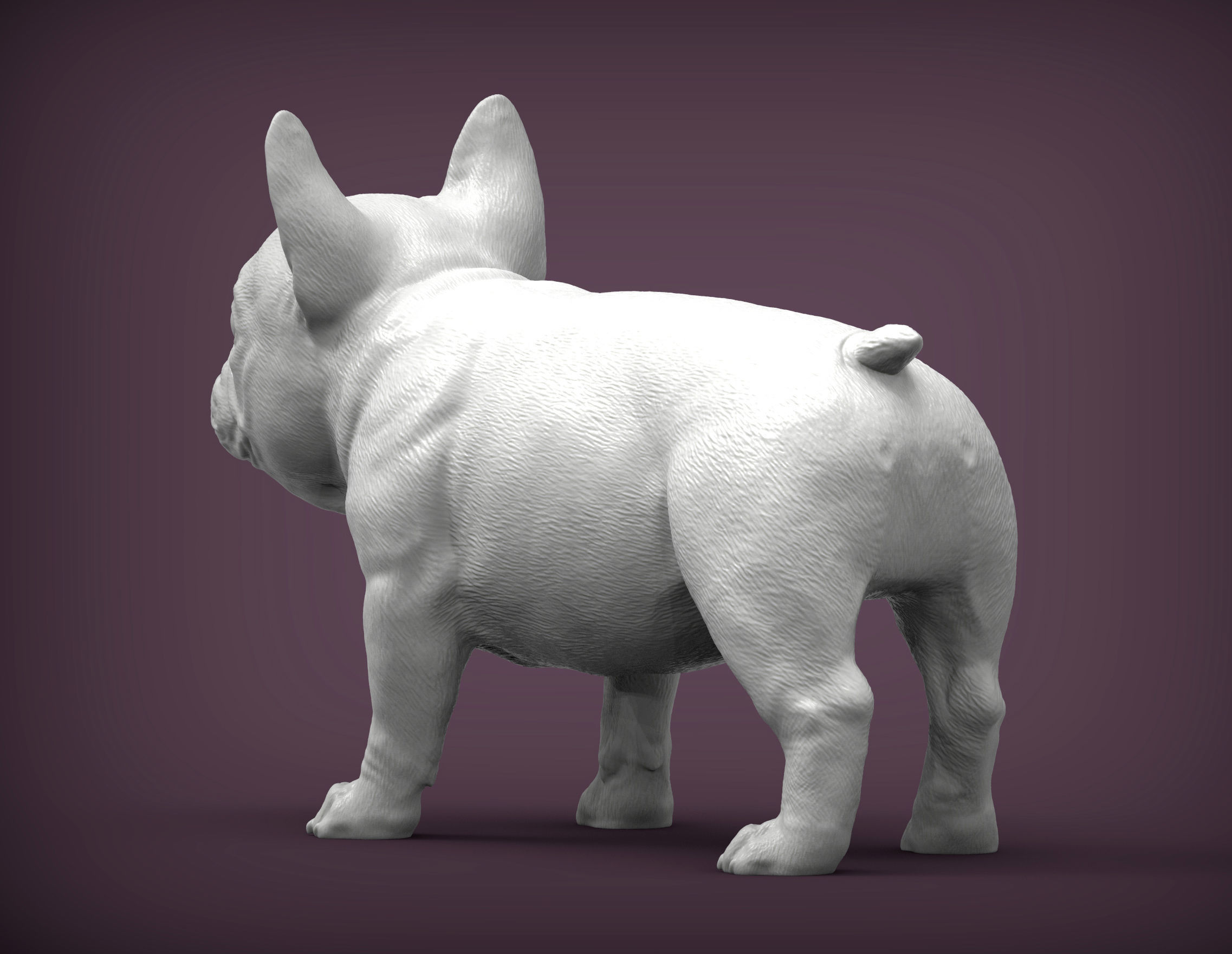 french bulldog puppy 3D print model_6