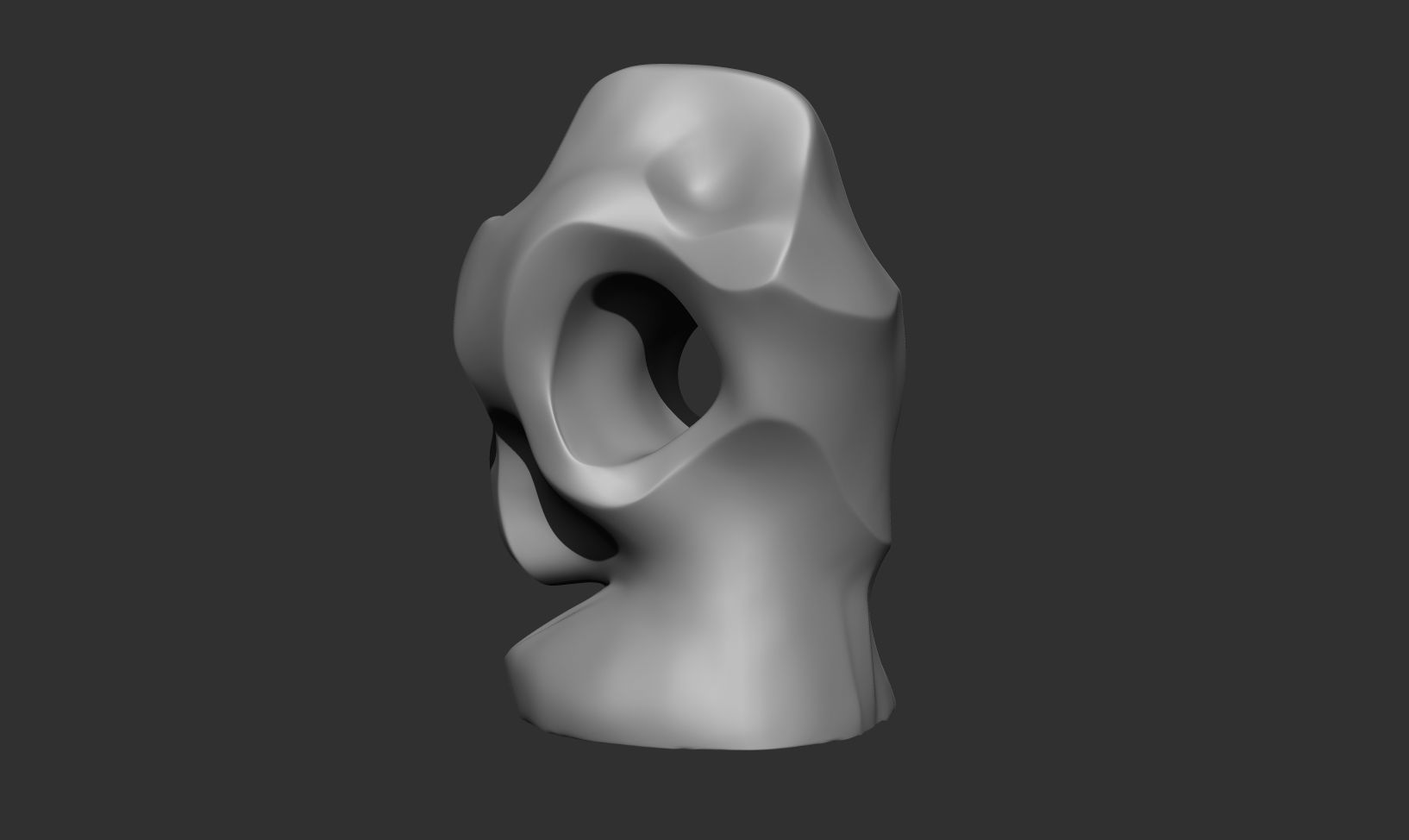 Conceptual sculpture 04 Free 3D print model_9