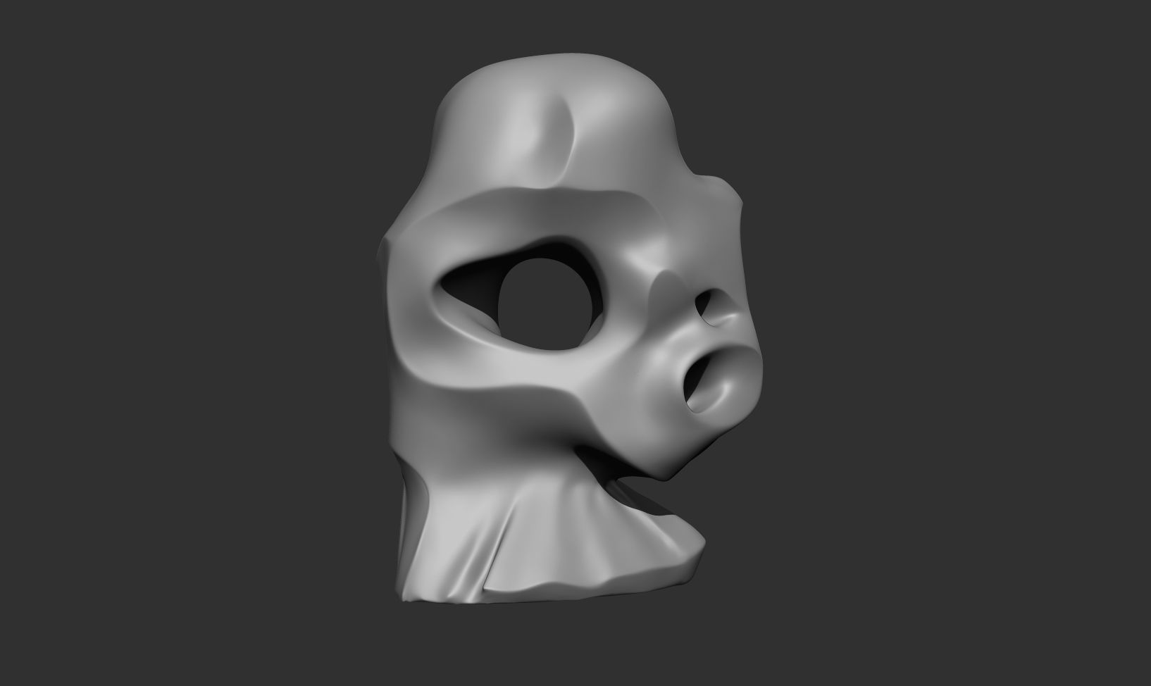 Conceptual sculpture 04 Free 3D print model_3