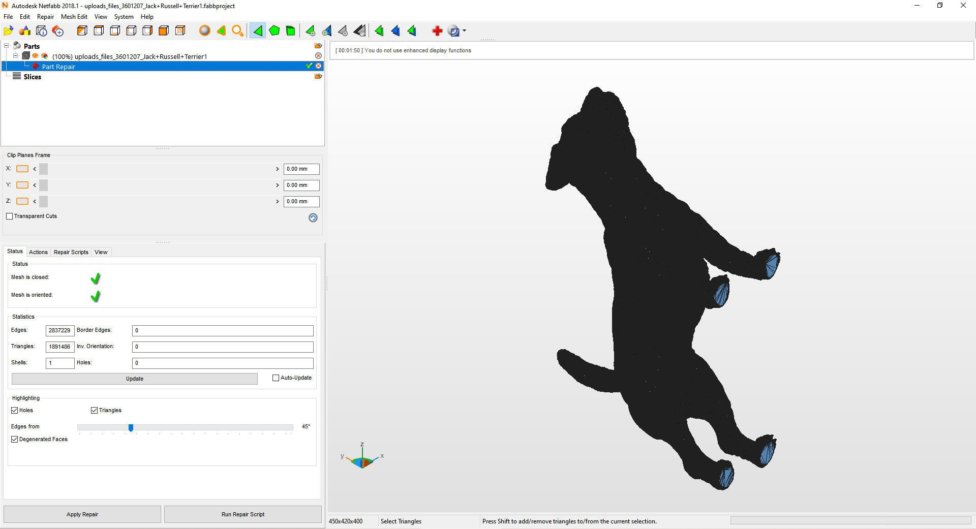 Jack Russell Terrier Longhair 3D print model_13