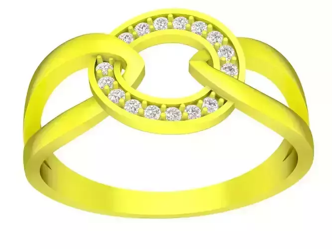 korean diamond women ring 4803