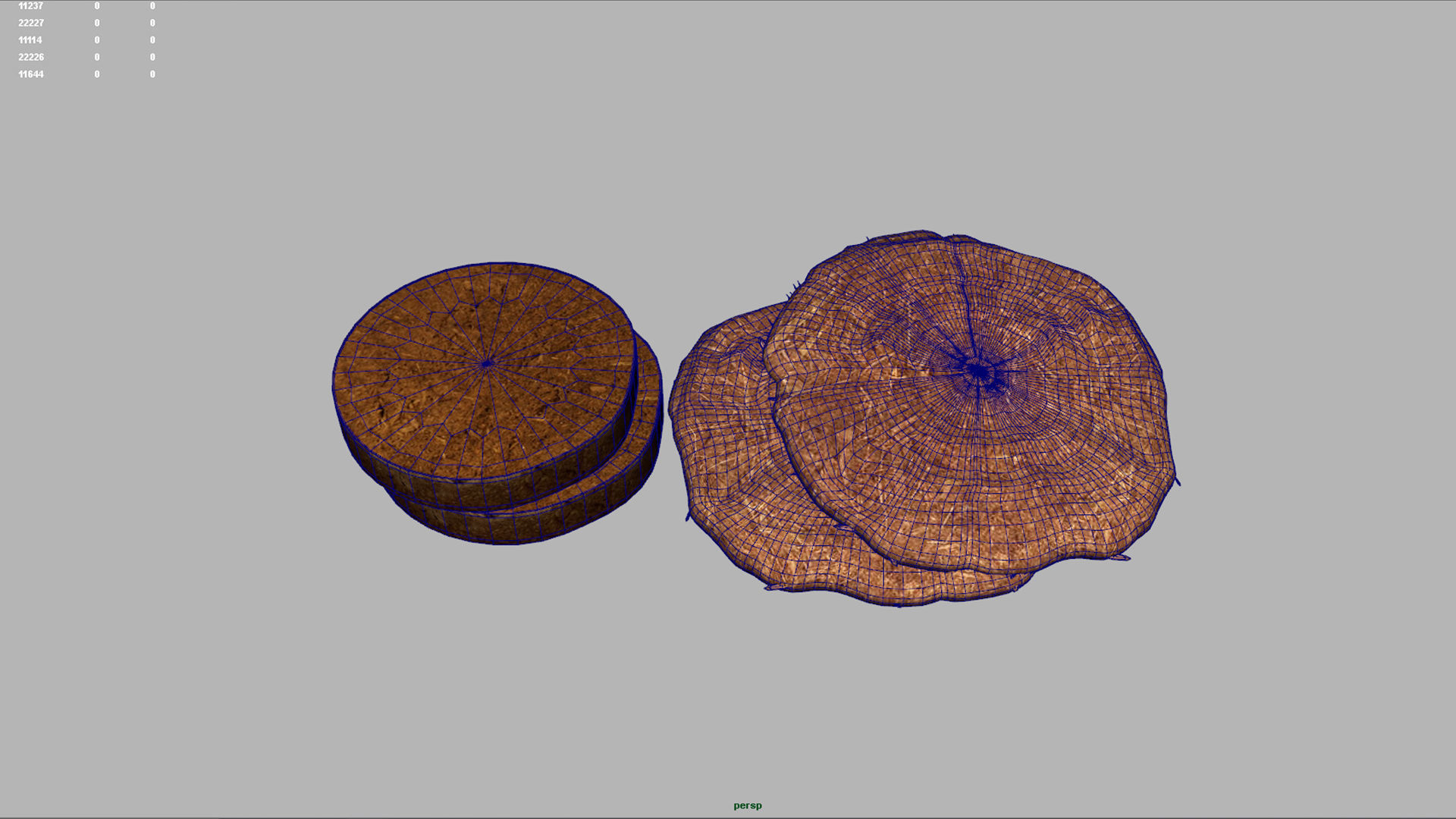 cow dung 3D model_7