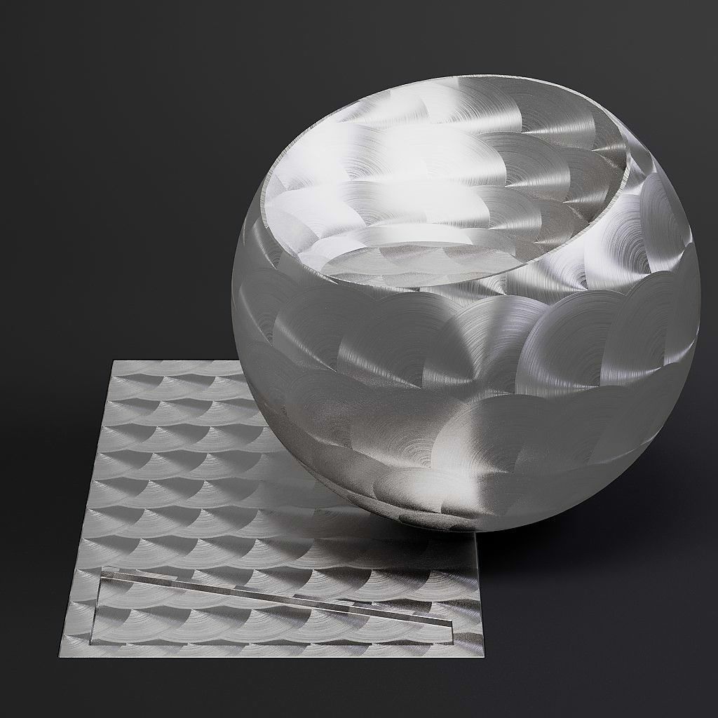 Metal vol01 Brushed  8K Seamless PBR Materials  Texture_24