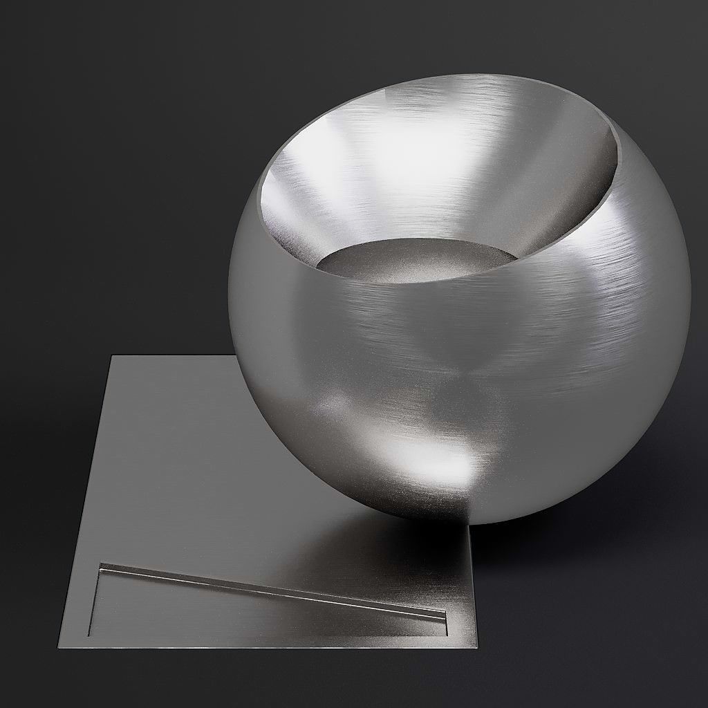 Metal vol01 Brushed  8K Seamless PBR Materials  Texture_18