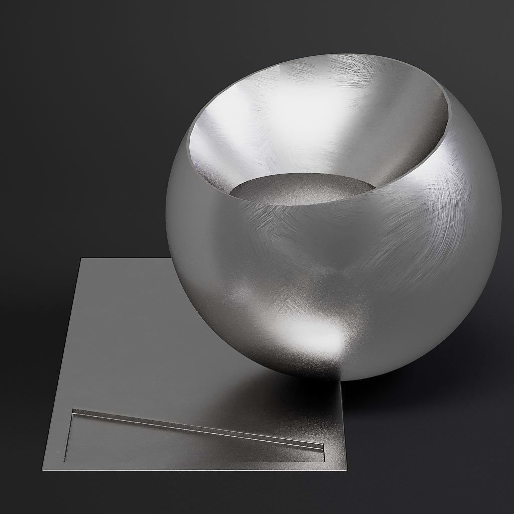 Metal vol01 Brushed  8K Seamless PBR Materials  Texture_23