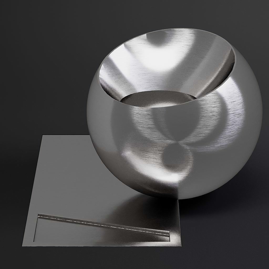 Metal vol01 Brushed  8K Seamless PBR Materials  Texture_7