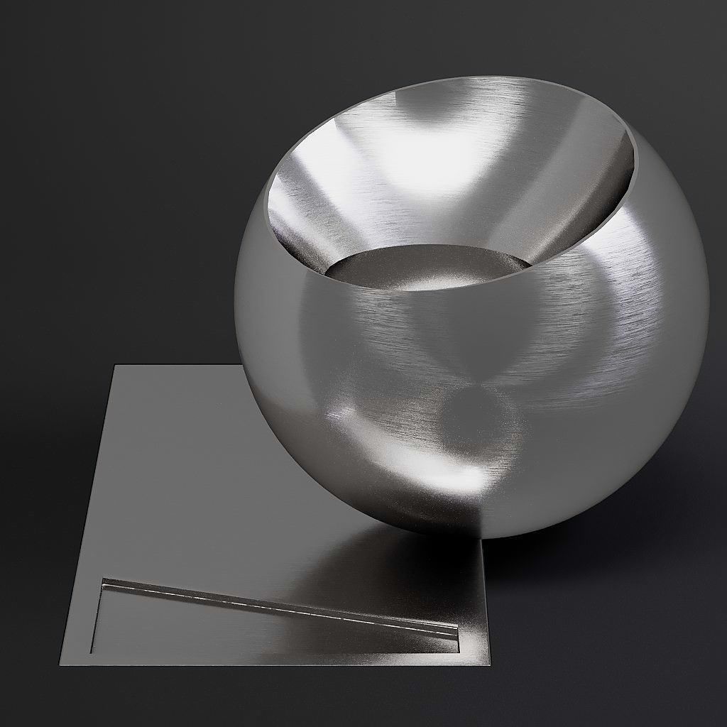 Metal vol01 Brushed  8K Seamless PBR Materials  Texture_3