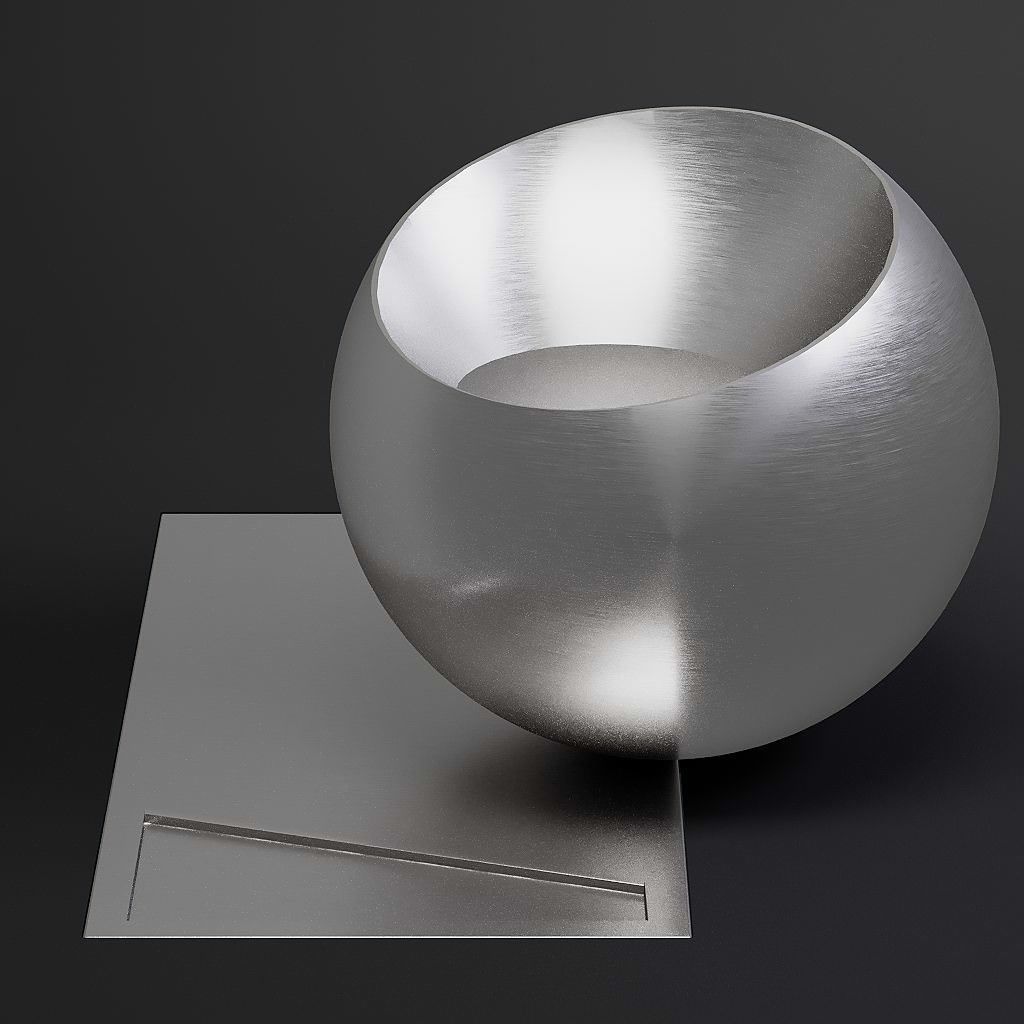 Metal vol01 Brushed  8K Seamless PBR Materials  Texture_19