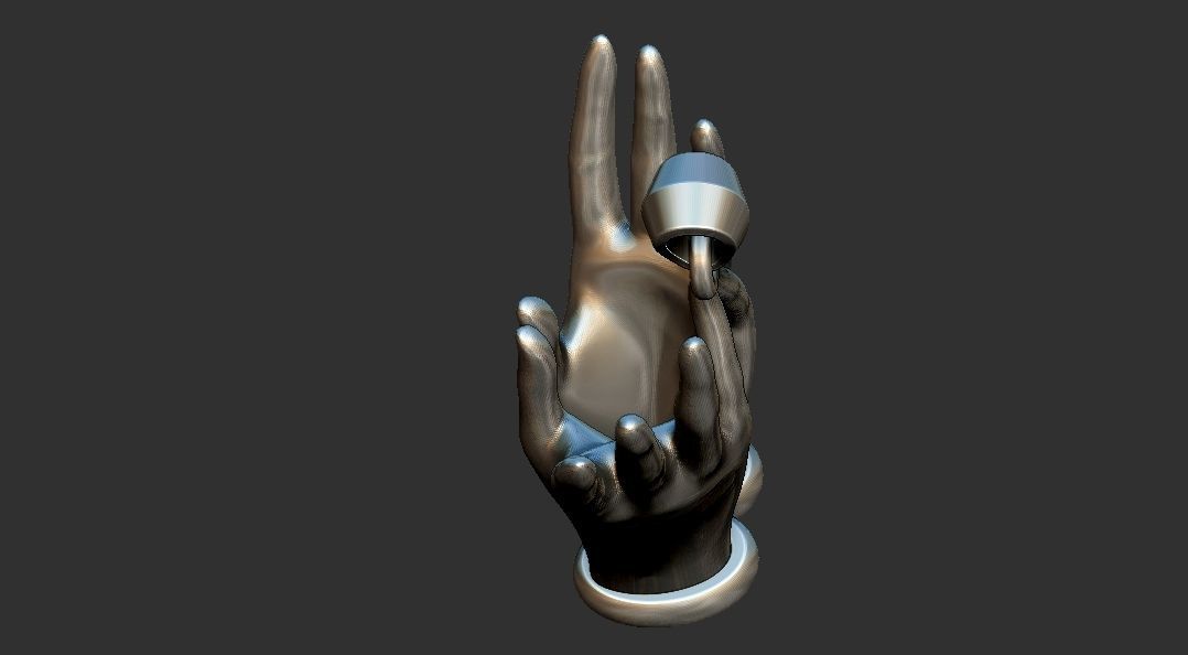 Lotus Hands 3D print model_20