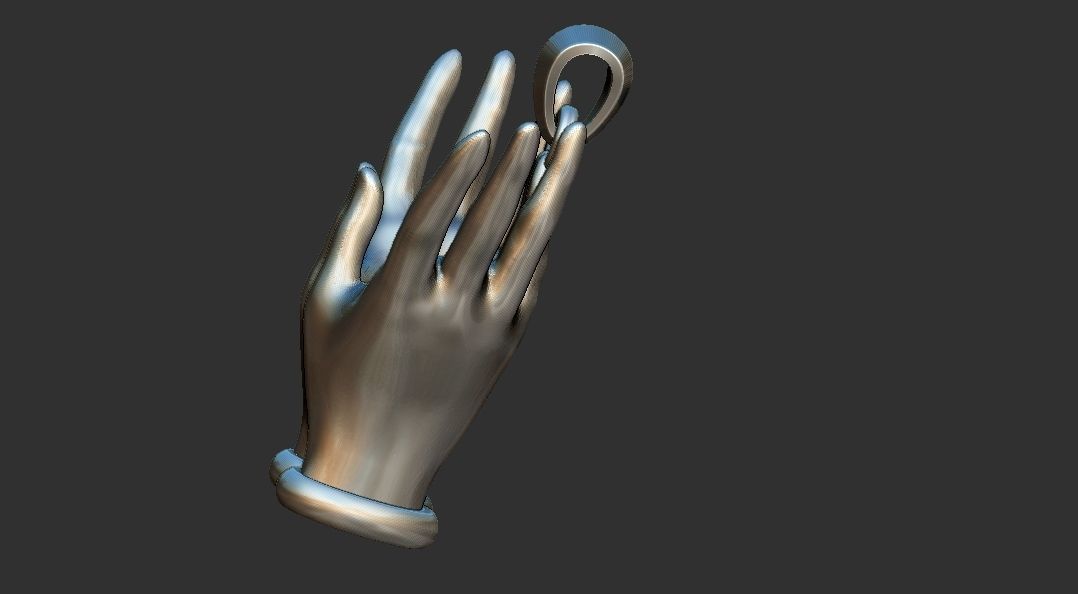 Lotus Hands 3D print model_11