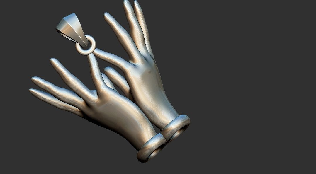 Lotus Hands 3D print model_18