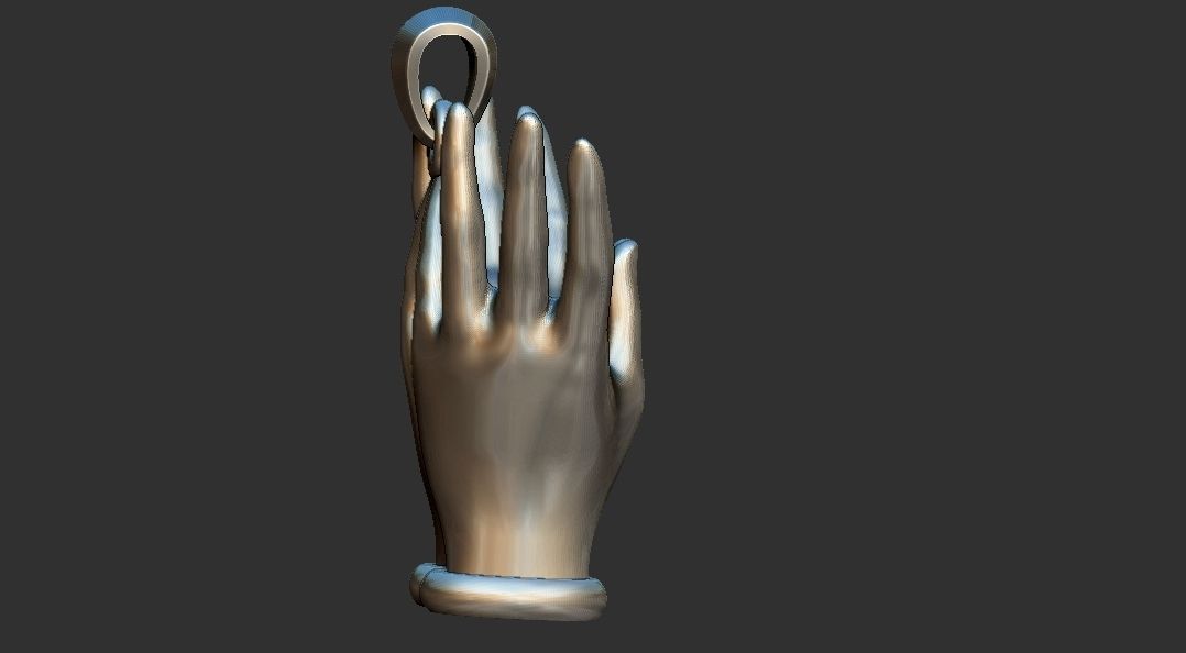 Lotus Hands 3D print model_6