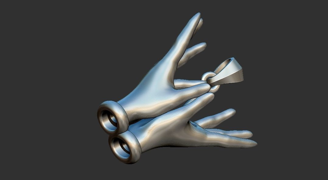 Lotus Hands 3D print model_15