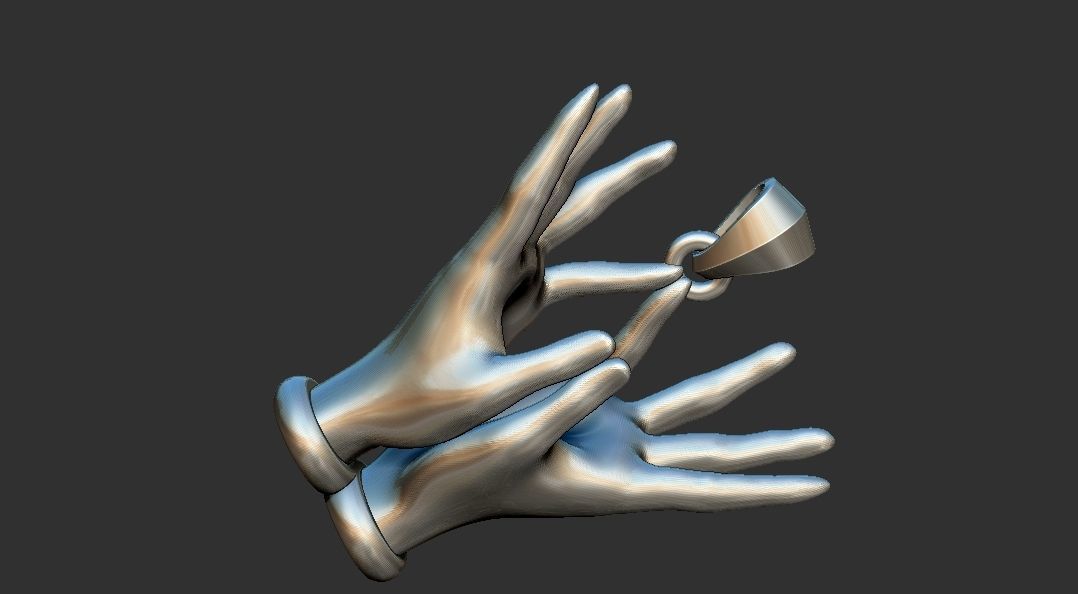 Lotus Hands 3D print model_14