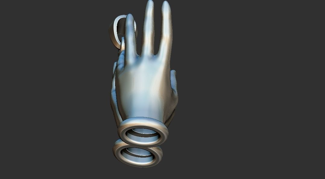 Lotus Hands 3D print model_16