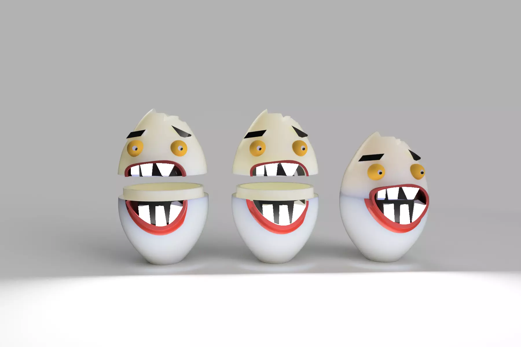 EASTER EGG MAD MIX Free 3D print model