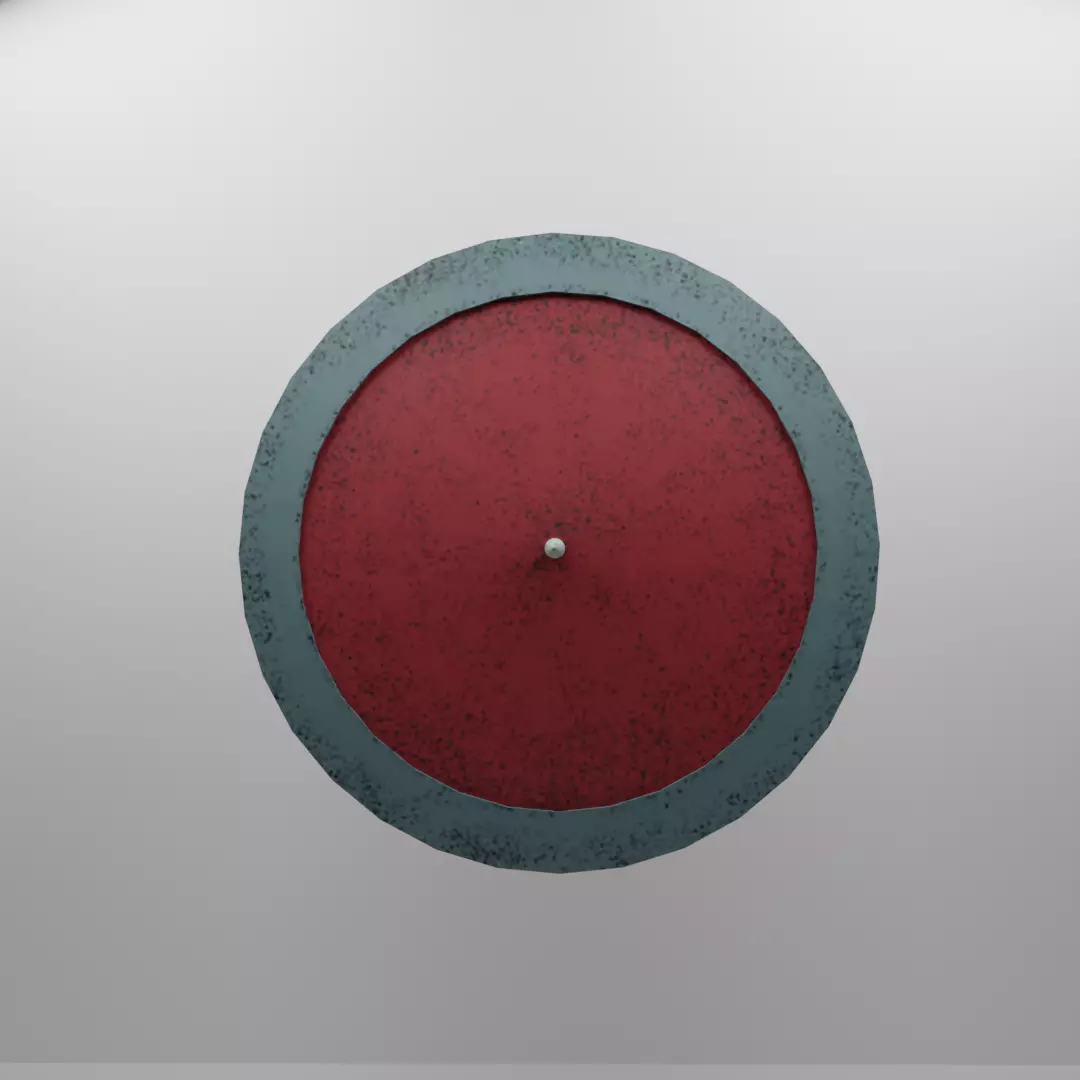 Low poly Shield Free 3D model