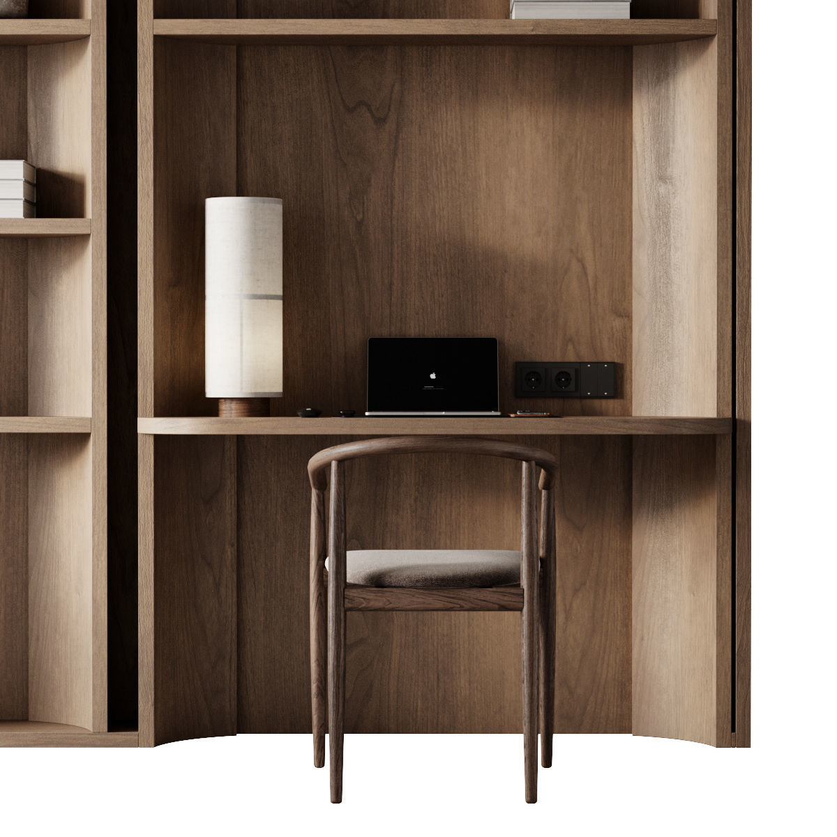 Workplace 9 3D model_2