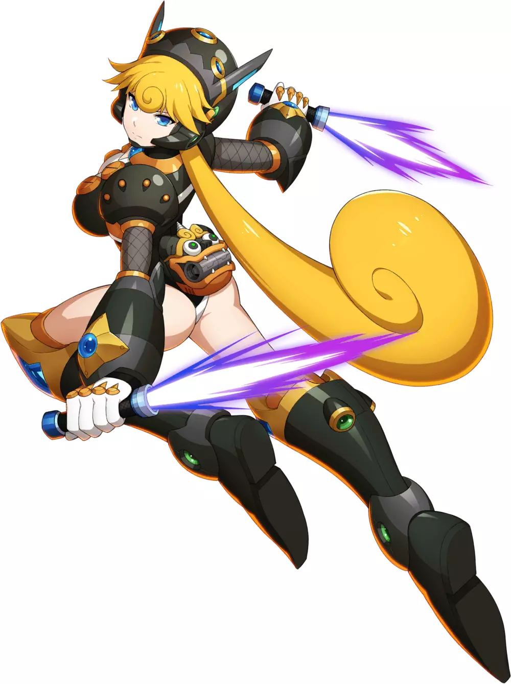 Megaman x Marino  3D print model_0