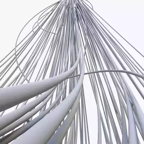 Cable Wire Web 3D model