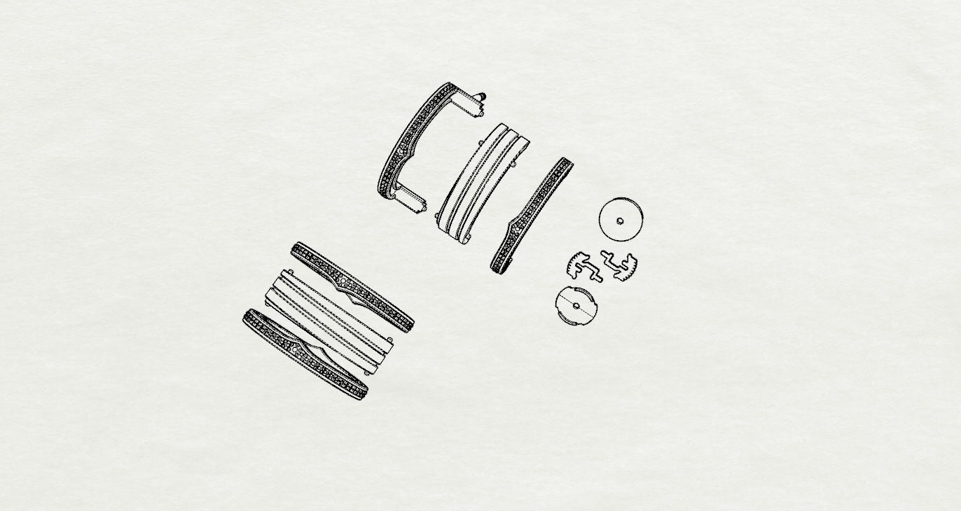 Ring and Earrings 3D print model_20