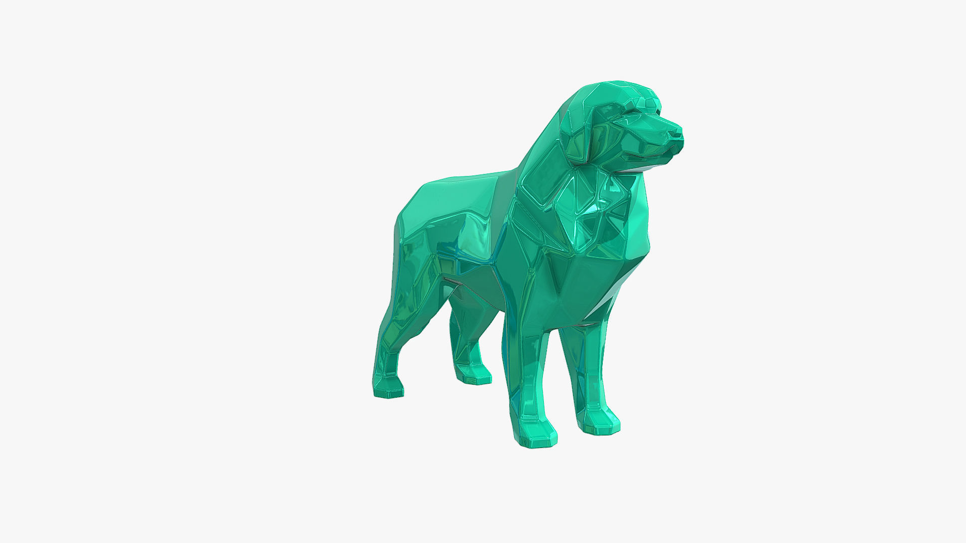 Pyrenean Mountain 3D print model_7