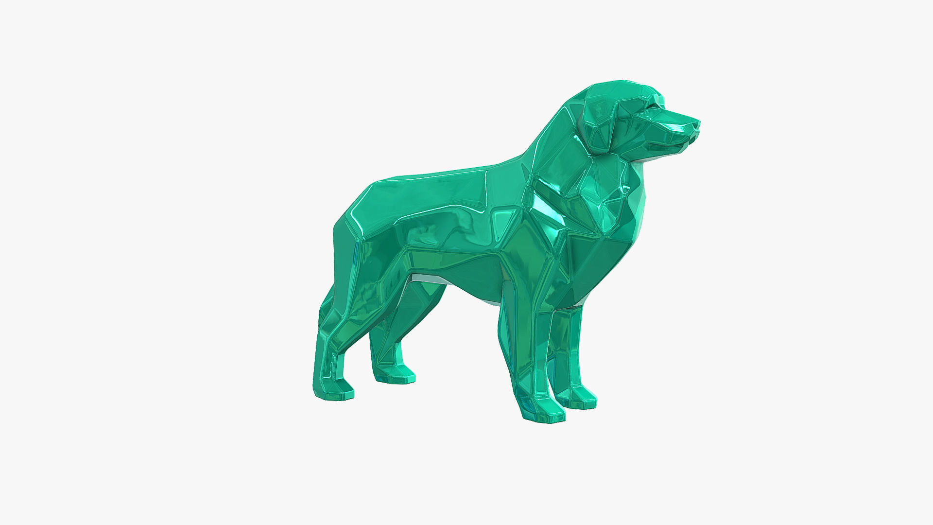 Pyrenean Mountain 3D print model_6