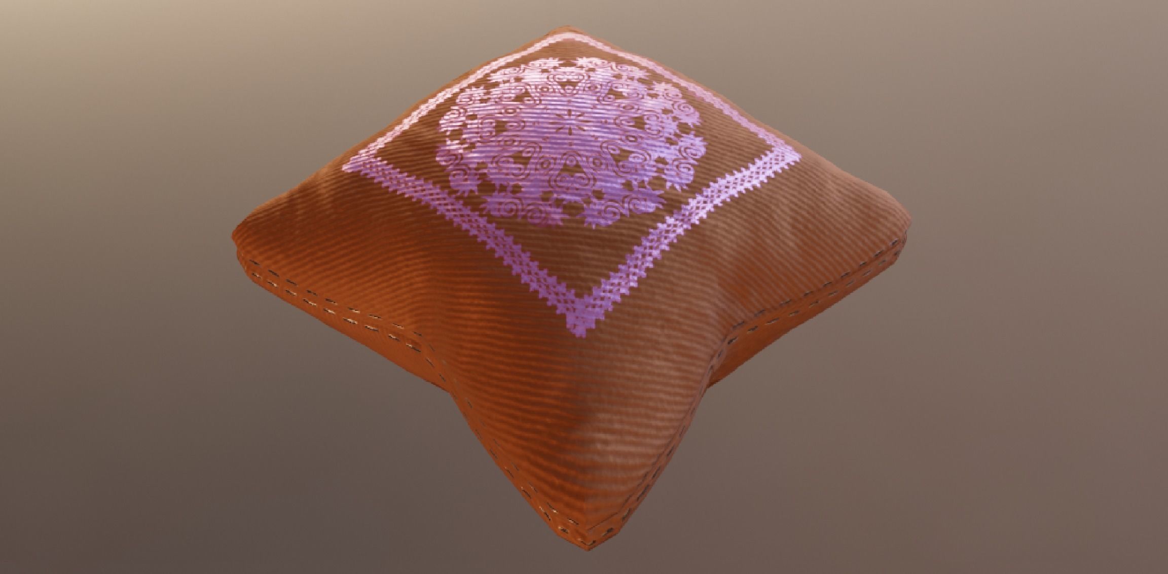 PILLOW SET Low-poly 3D model_69