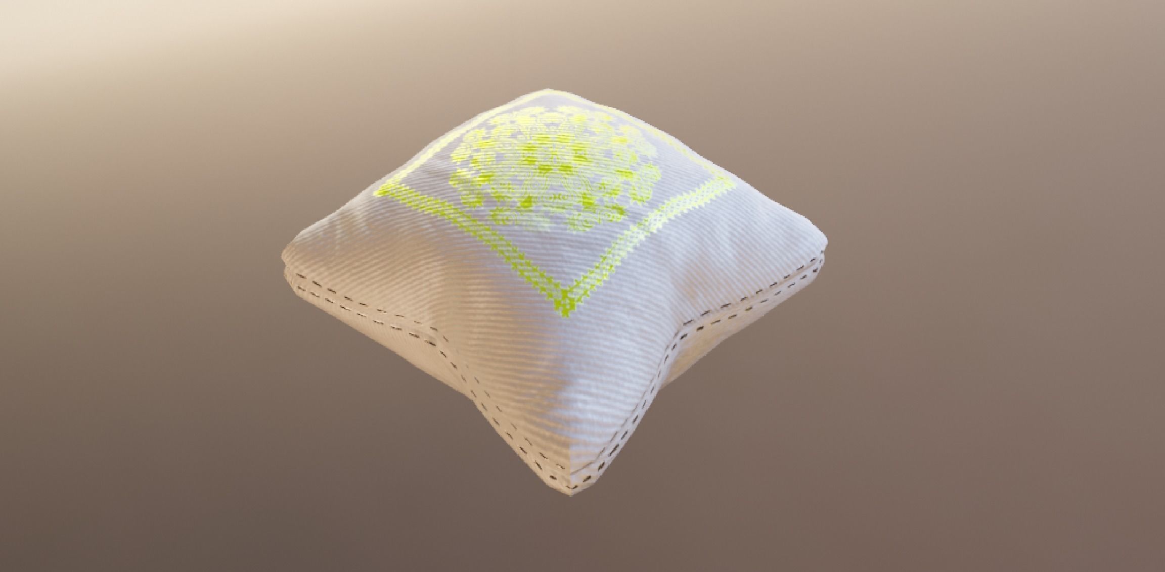 PILLOW SET Low-poly 3D model_103