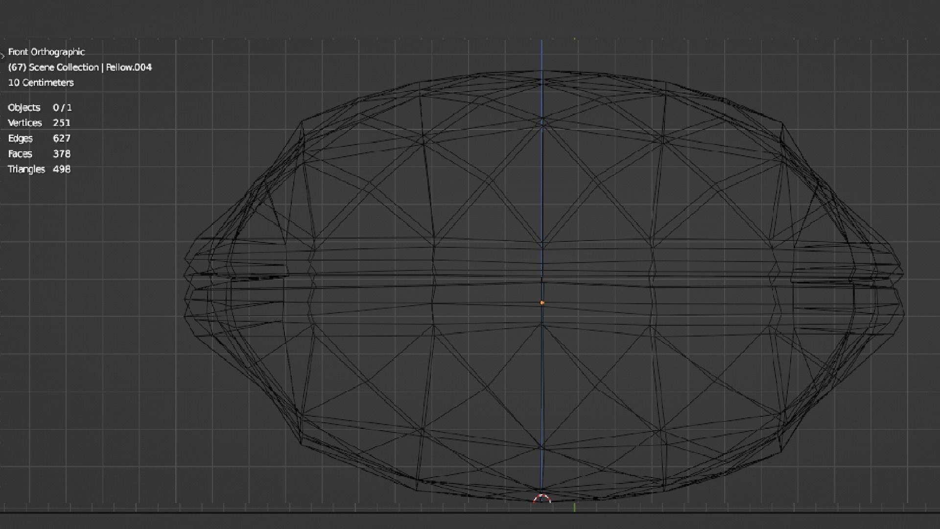 PILLOW SET Low-poly 3D model_115