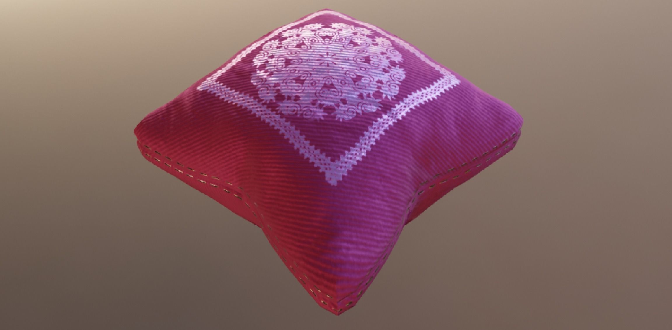 PILLOW SET Low-poly 3D model_67