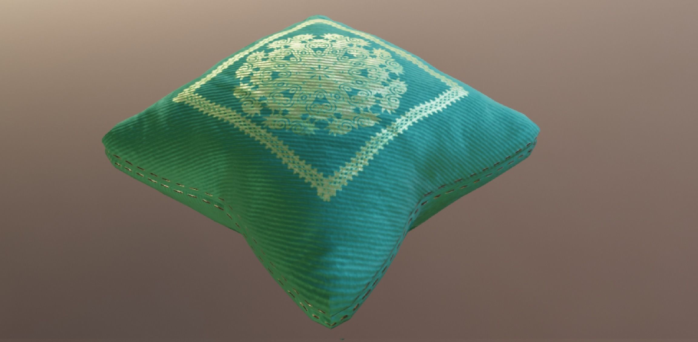 PILLOW SET Low-poly 3D model_99