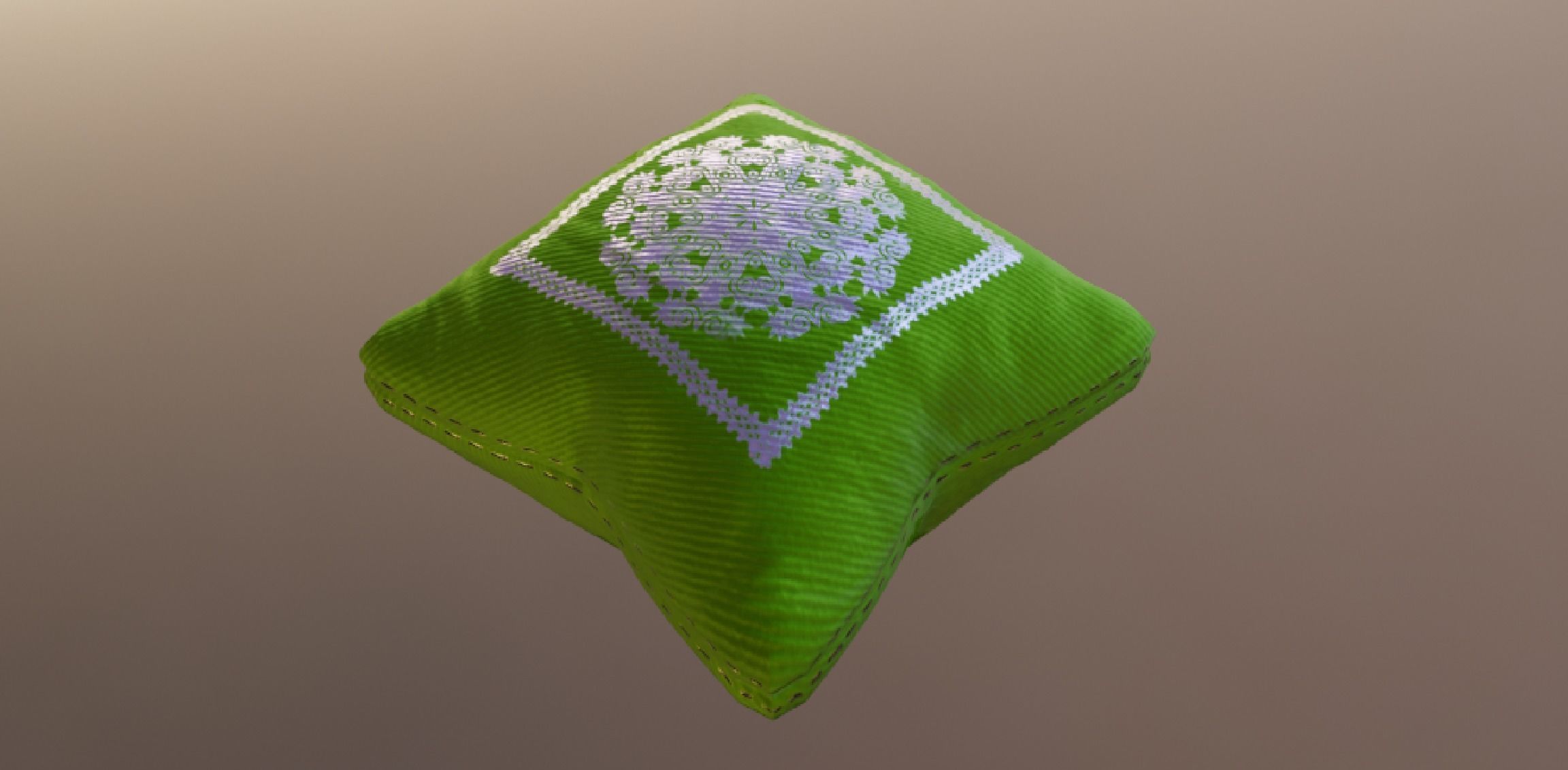 PILLOW SET Low-poly 3D model_58