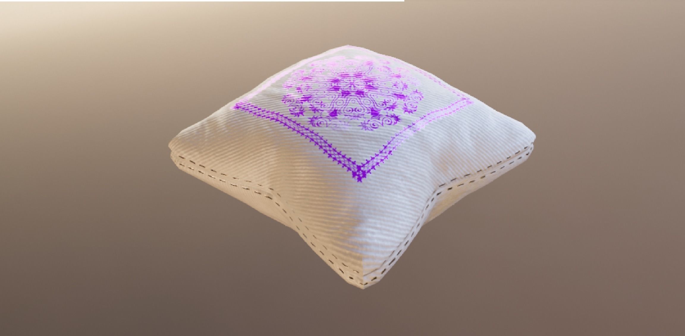 PILLOW SET Low-poly 3D model_55