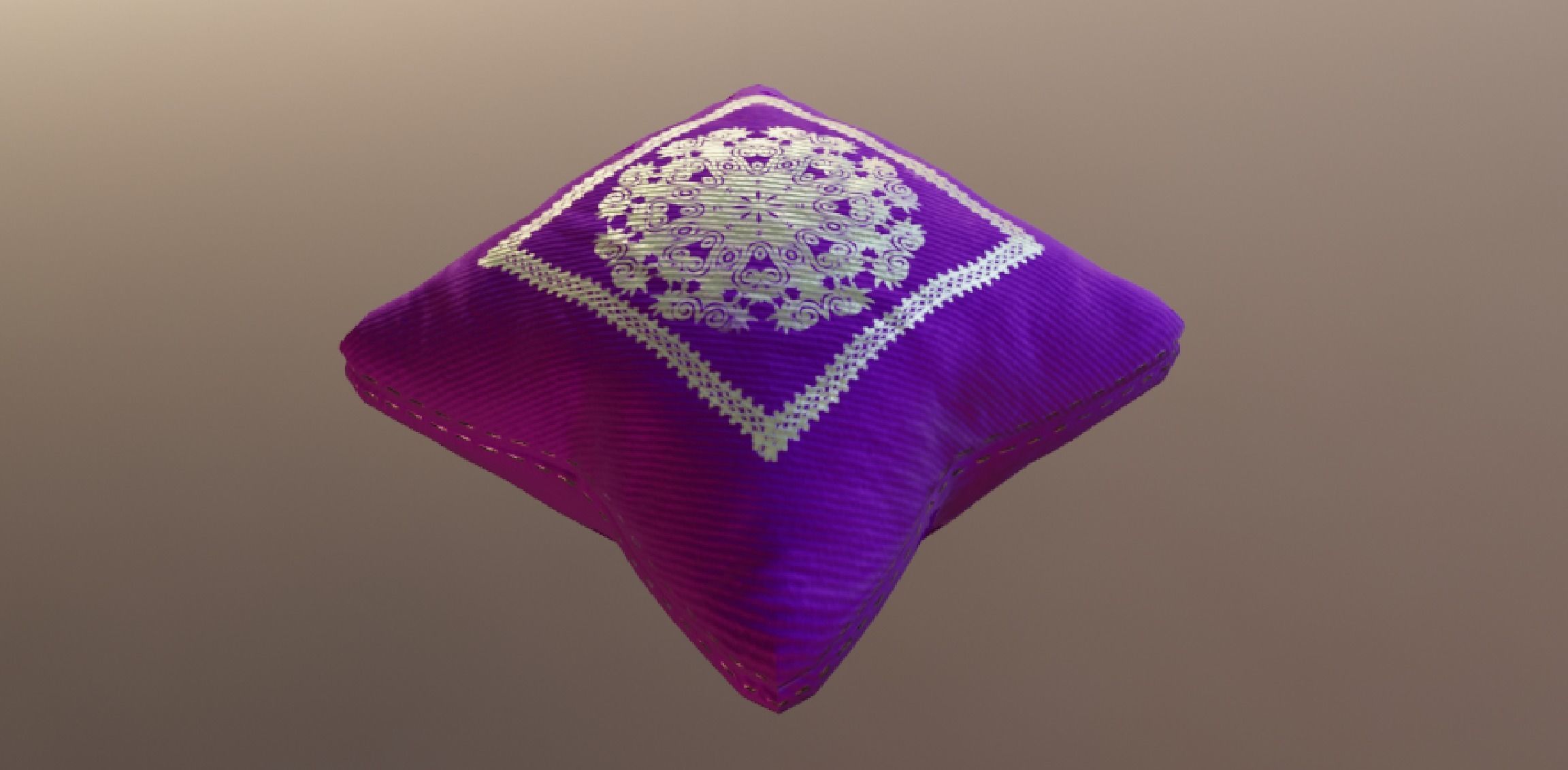 PILLOW SET Low-poly 3D model_64