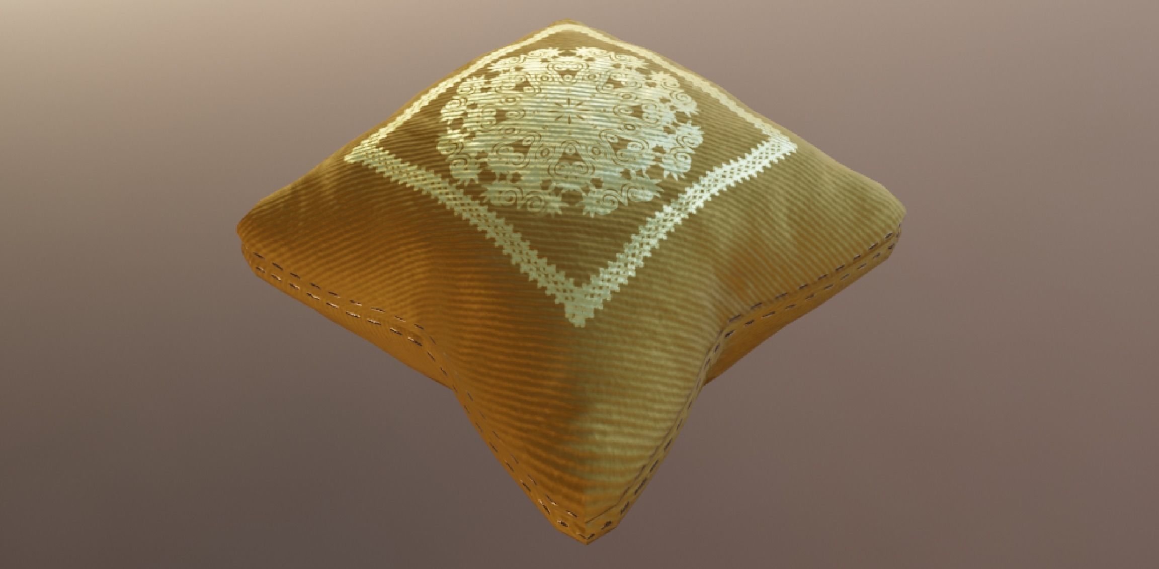PILLOW SET Low-poly 3D model_95
