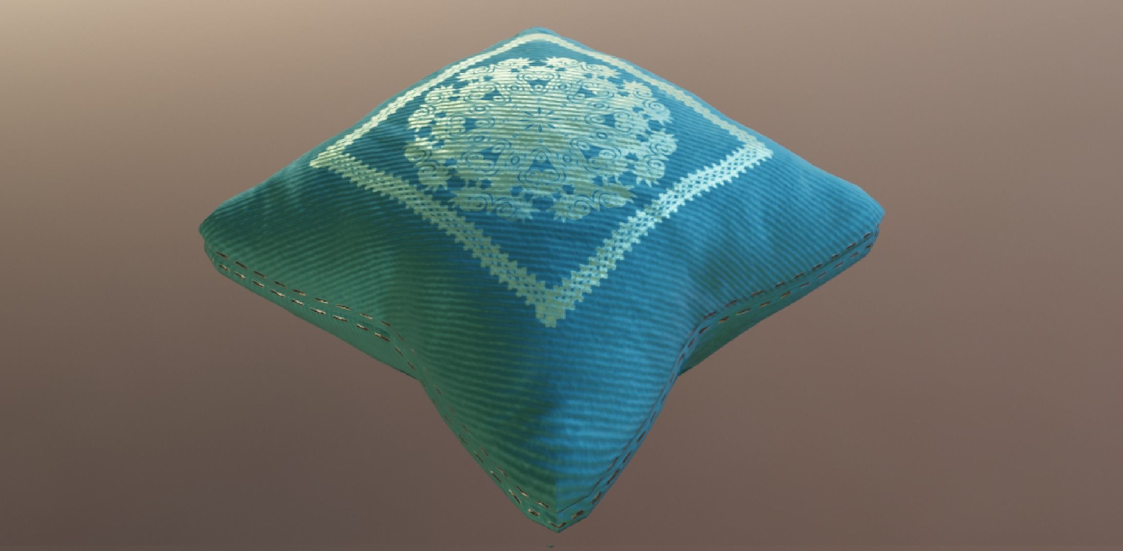 PILLOW SET Low-poly 3D model_92