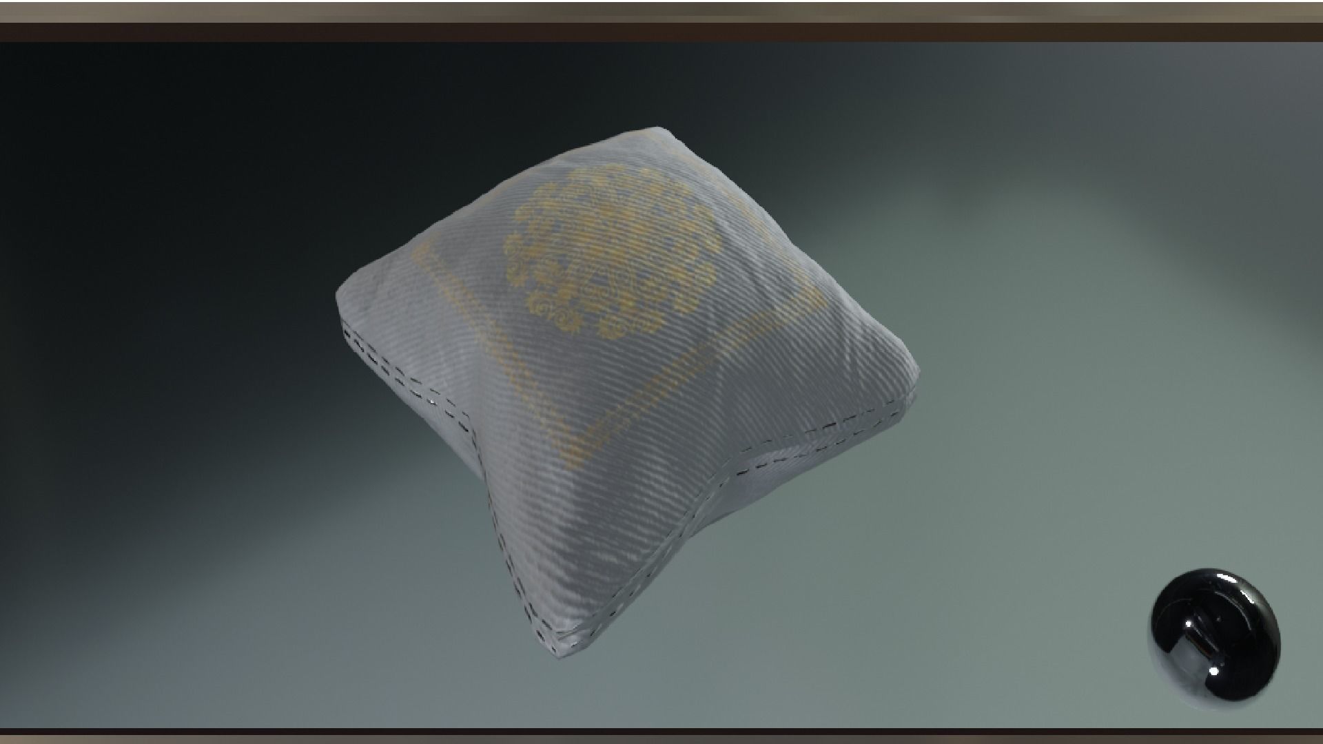 PILLOW SET Low-poly 3D model_39