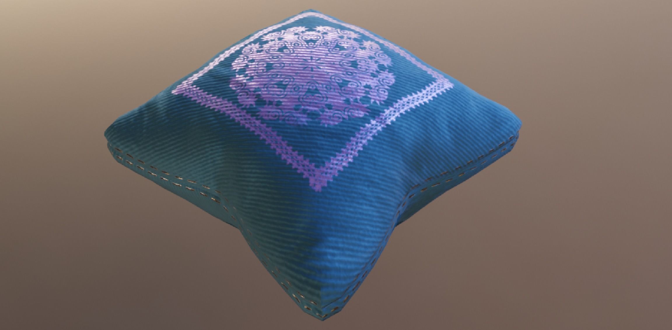 PILLOW SET Low-poly 3D model_104